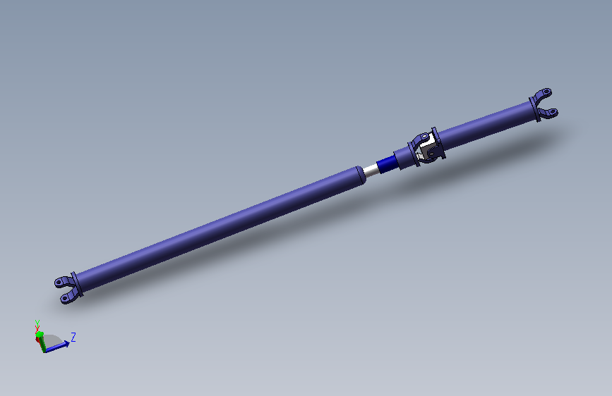 汽车驱动轴SolidWorks设计
