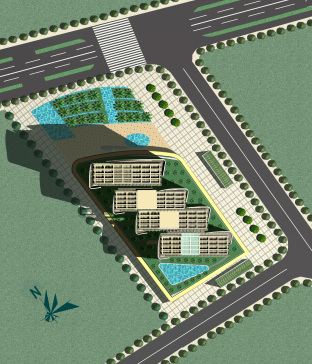 国际市长大厦CAD建筑设计图纸