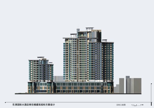乐清国际大酒店CAD建筑设计图纸