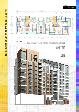 吉林万豪项目地块CAD规划建筑设计图纸