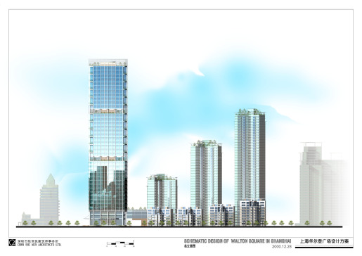 上海华尔登广场CAD建筑设计图纸