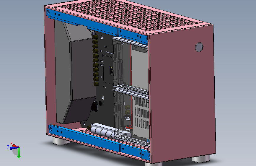 zs-a4s v2 itx机箱