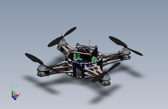 Quad Rotor Mini四轴无人机结构
