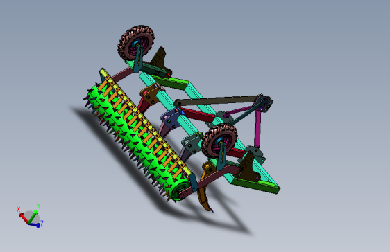 作物斧式犁头 Solidworks18设计