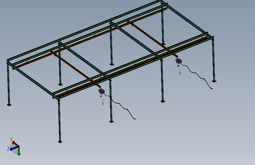 KBK悬挂输送线 Solidworks18设计
