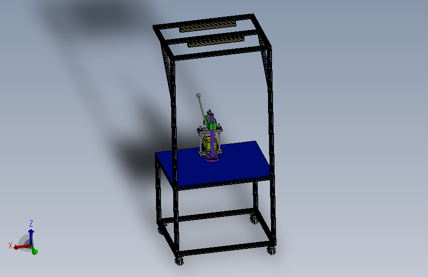 压装工作站 Solidworks20设计