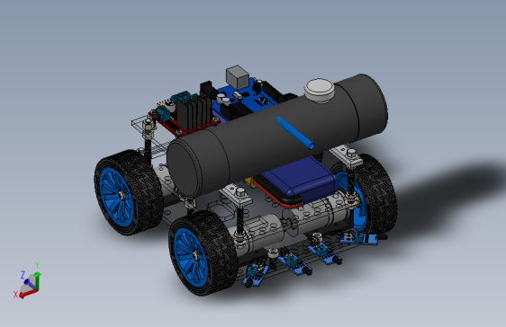 基于Arduino的灭火消防小车