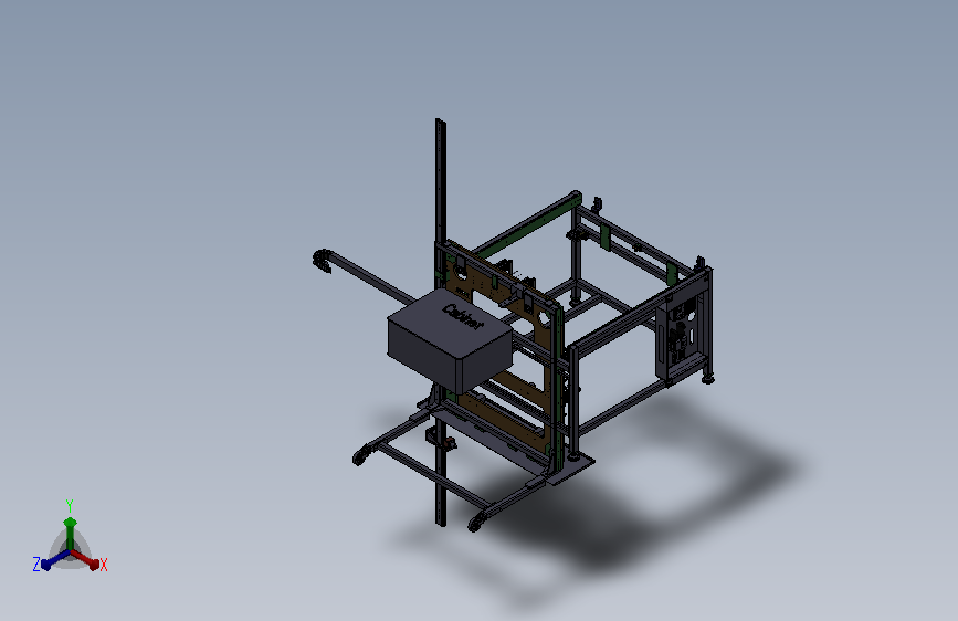 天窗组装工作台 Solidworks20设计