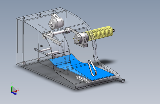 手指关节康复仪 Solidworks18设计