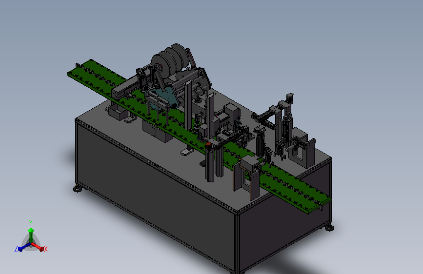 电芯上料模块 Solidworks23设计