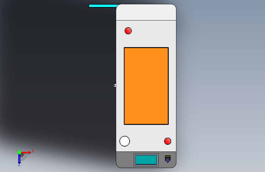 PCB平行移载机 俯视图
