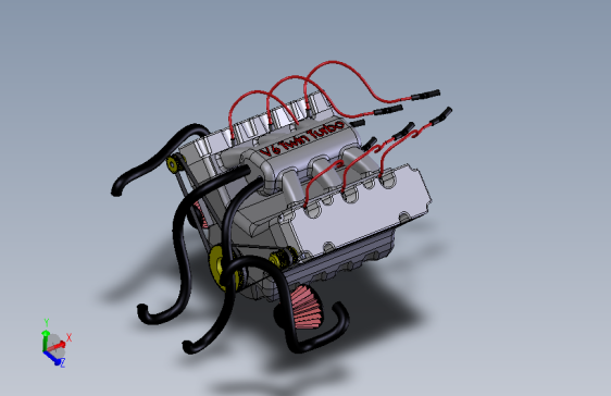V6双涡轮增压发动机