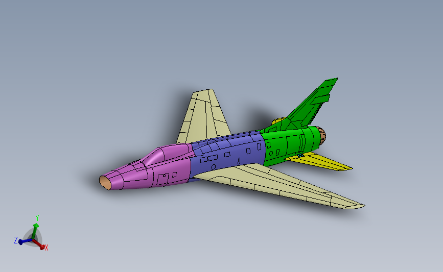 F-100D 超级军刀战斗机