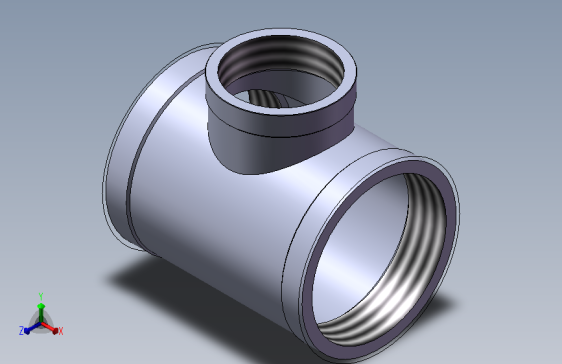 异径三通 DN80-DN50