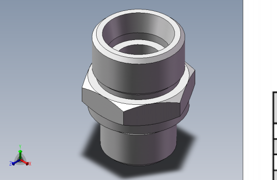 公制螺纹接头 直+外M22&times;1.5+外M18&times;1.5(KF1CM-22-18WD)