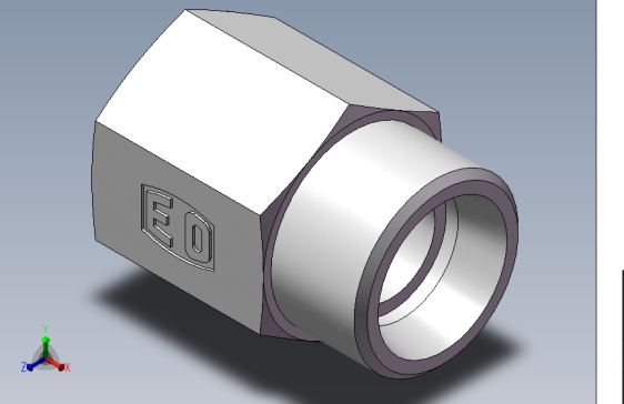 公制螺纹接头 直+外M22&times;1.5+外M18&times;1.5(KF5CM-22-18)