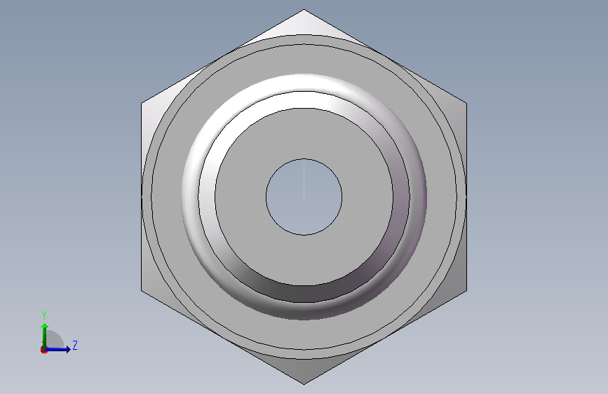 美制O圈密封接头 1DO-16-04 左侧视图