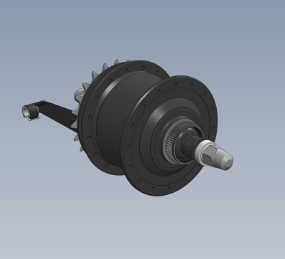 A0015619-SHIMANO ALFINE SG-S7001-8 8速内变速花鼓及小零件