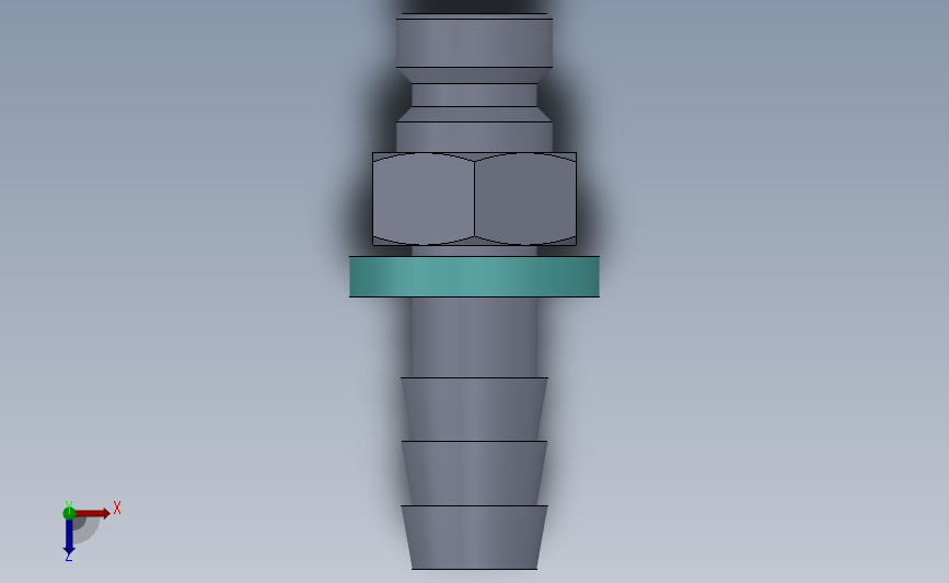 快速接头SSTN...-PL[SSTN-13-PL]_SOLIDWORKS 2018_模型图纸下载 – 懒石网