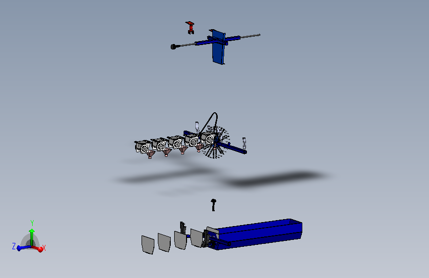 seeder machine播种机 附工程图