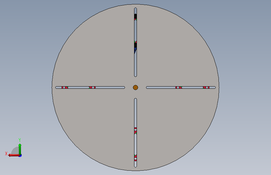 Kinetic clock mechanism动态时钟机构 背面视图