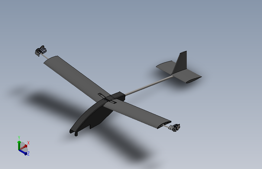 VTOL 固定翼垂直起降小无人机