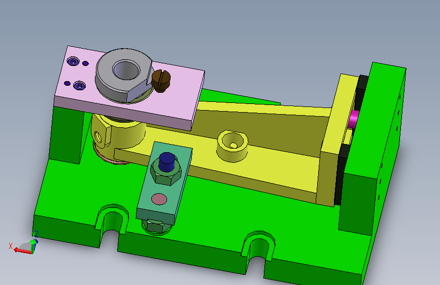 刹车支架加工工艺及钻16孔夹具设计【含三维solidworks】