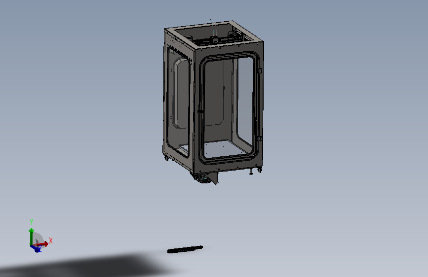 500x500x1000 3D打印机结构