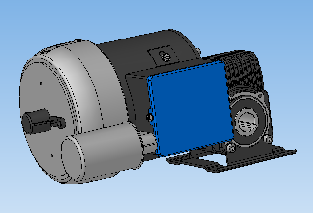 蜗轮电机BISONGEAR 026系列模型