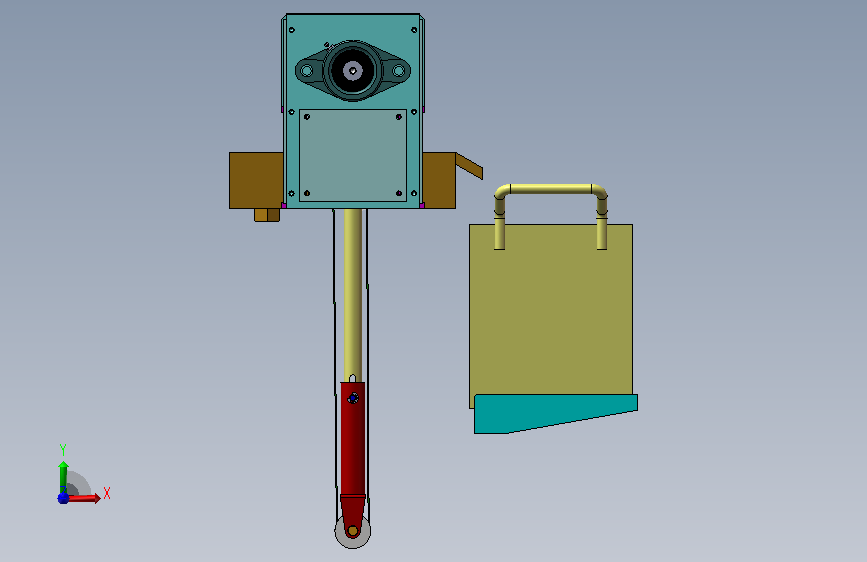 Water Tank Oil Skimmer Unit水箱撇油装置3D数模图纸 STEP格式.zip