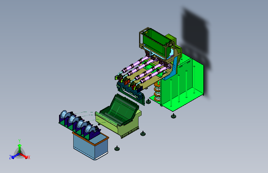 丝材挤塑成型作业机具