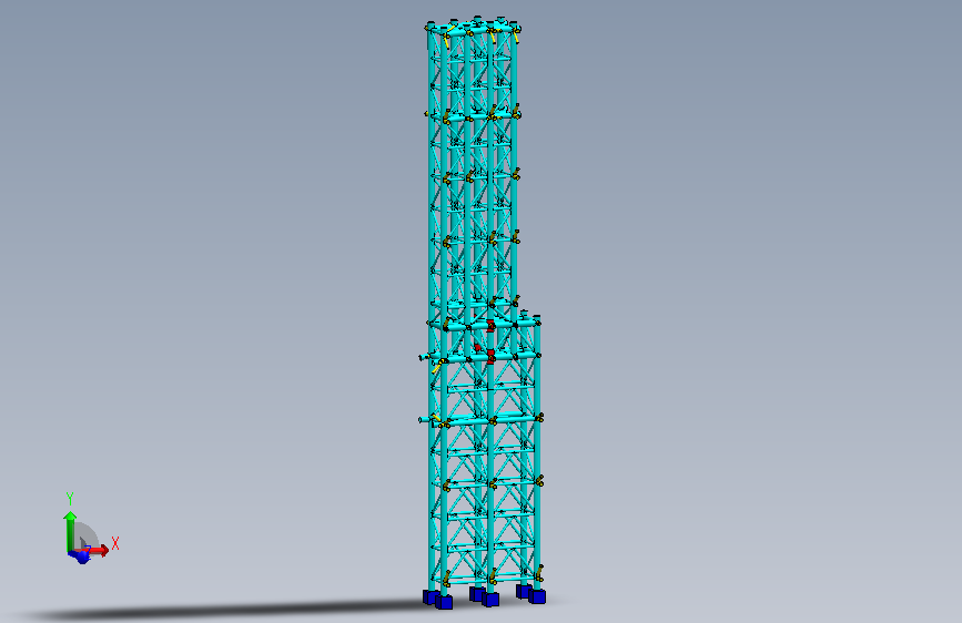 Cross-linked sheet metal pipe脚手架结构
