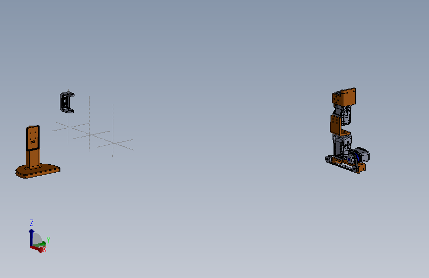 Dynamixel Ax12a Scara机械臂结构