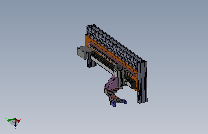 Loading Unloading Mechanism气动装卸载机构