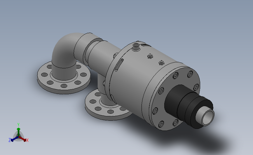 334系列复流式（内管旋转）V TYPE[334VQW-3.1╱2]_SOLIDWORKS 2018_模型图纸下载 – 懒石网