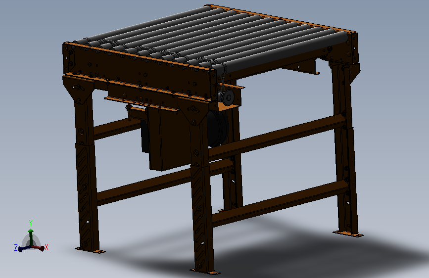 Motorized Roller Conveyor电动滚筒输送机