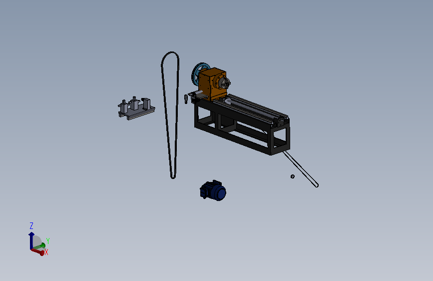 My Cnc Lathe DAG Mod数控车床结构模块
