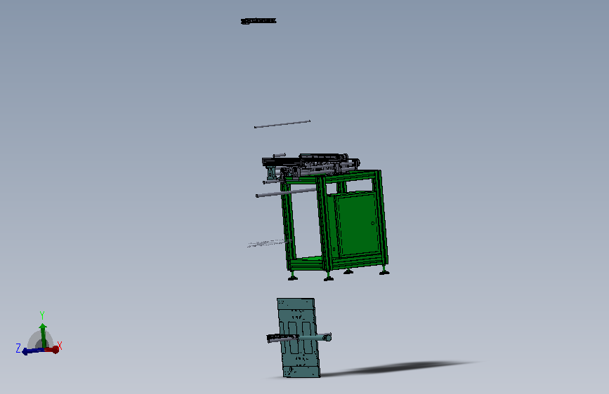 PCB板载送轨道3D模型图纸 附