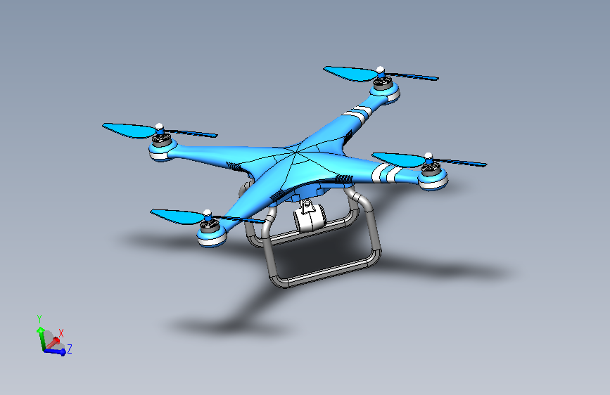 Quadcopter Drone Modelling四旋翼无人机模型