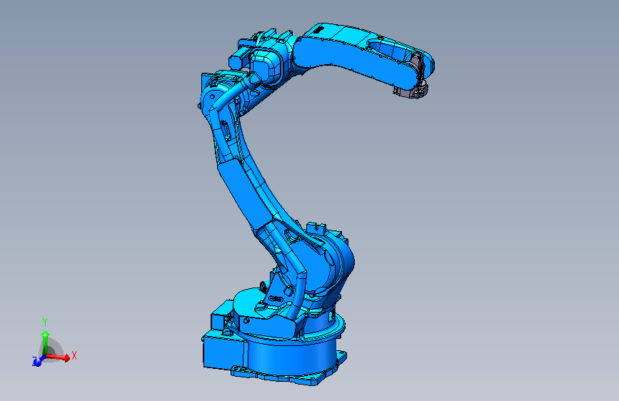 Robot MH24工业机械臂外形 附