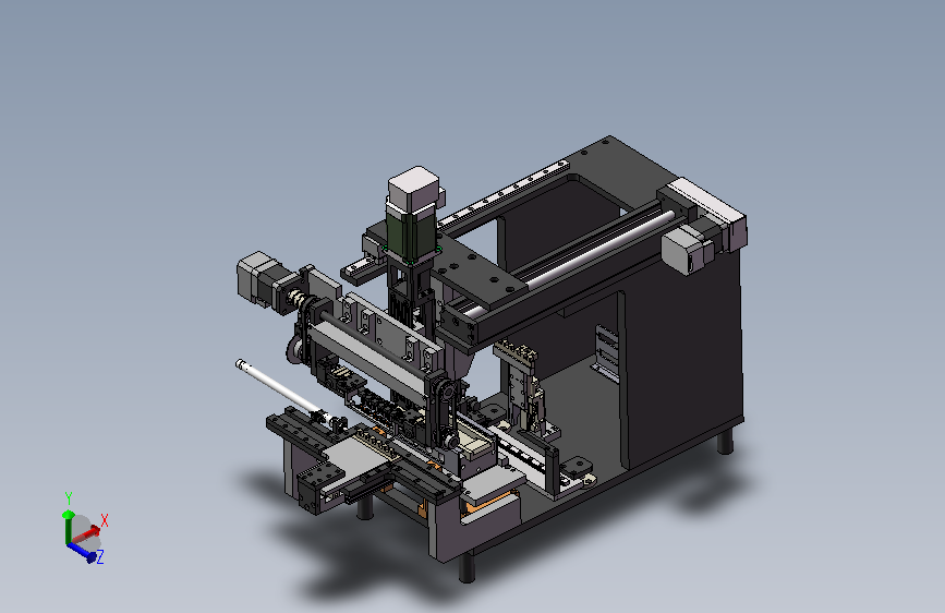 SMD自动焊锡机3D模型图纸 附