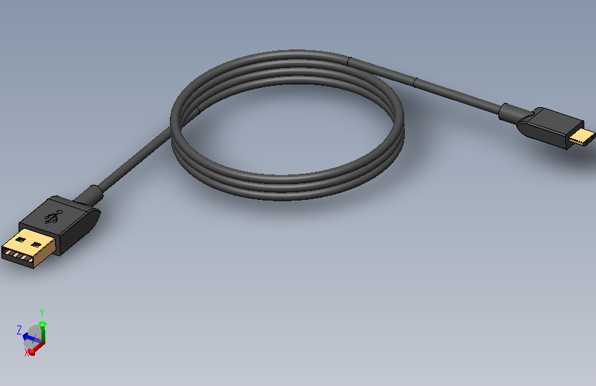 USB A转MicroUSB转接线 附
