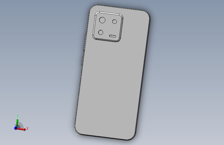 xiaomi 13简易小米手机模型