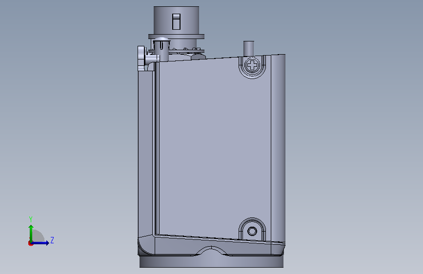 CZXD-XG-FF200供料器&储料仓&视觉780mm 左侧视图