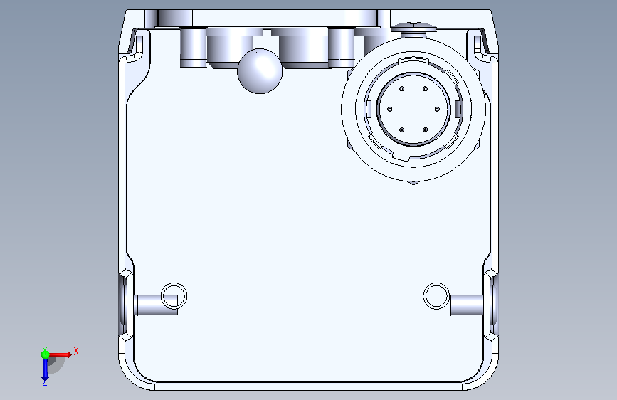 CZXD-XG-FF200供料器&储料仓&视觉780mm 俯视图