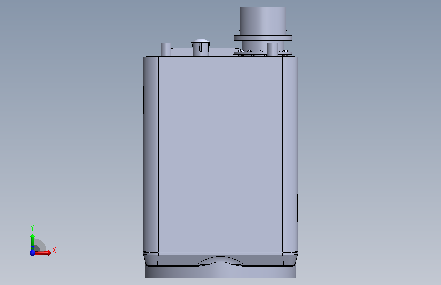 CZXD-XG-FF200供料器&储料仓&视觉780mm 正面视图