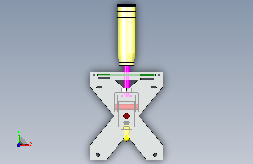 A0016068-RGX100 H 换挡器 正面视图