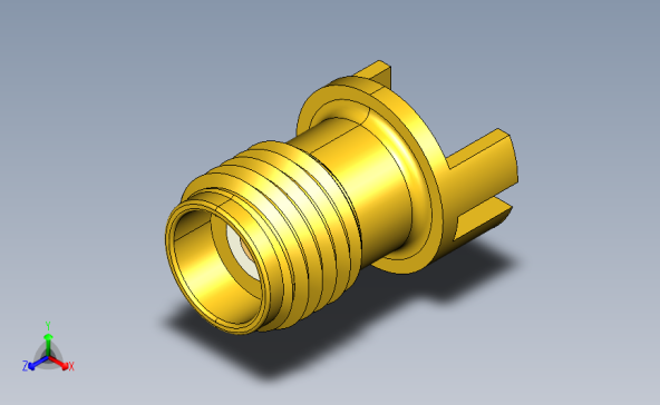 Johnson-Cinch-Bel 2.92 mm，40 GHz，50欧姆，0.068“ PCB 边缘连接器