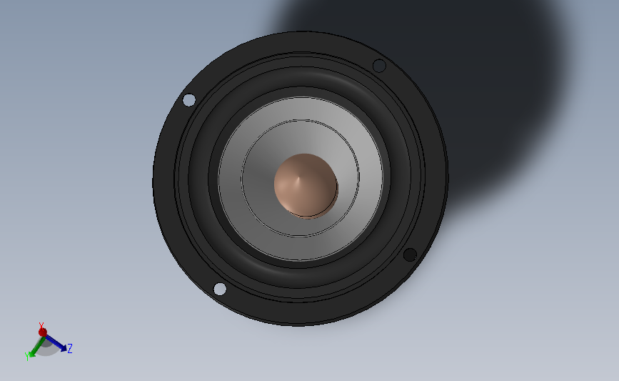 3英寸音响扬声器