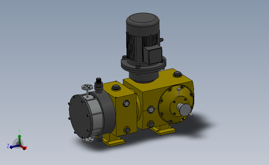 ZRJ5-M型液压隔膜计量泵[ZRJ5-M-1000-8（3.2）]